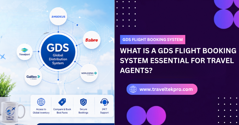 What Is a GDS Flight Booking System Essential for Travel Agents?