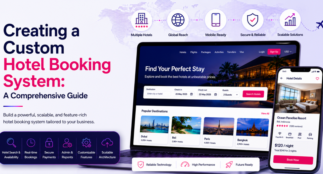 Custom Hotel Booking System