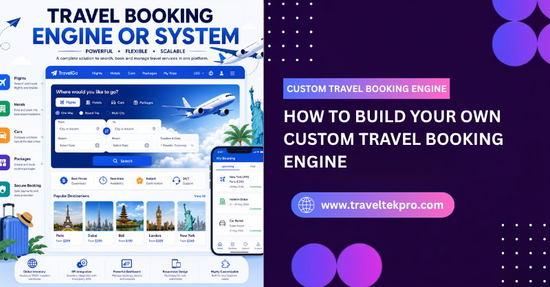 How to Build Your Own Custom Travel Booking Engine