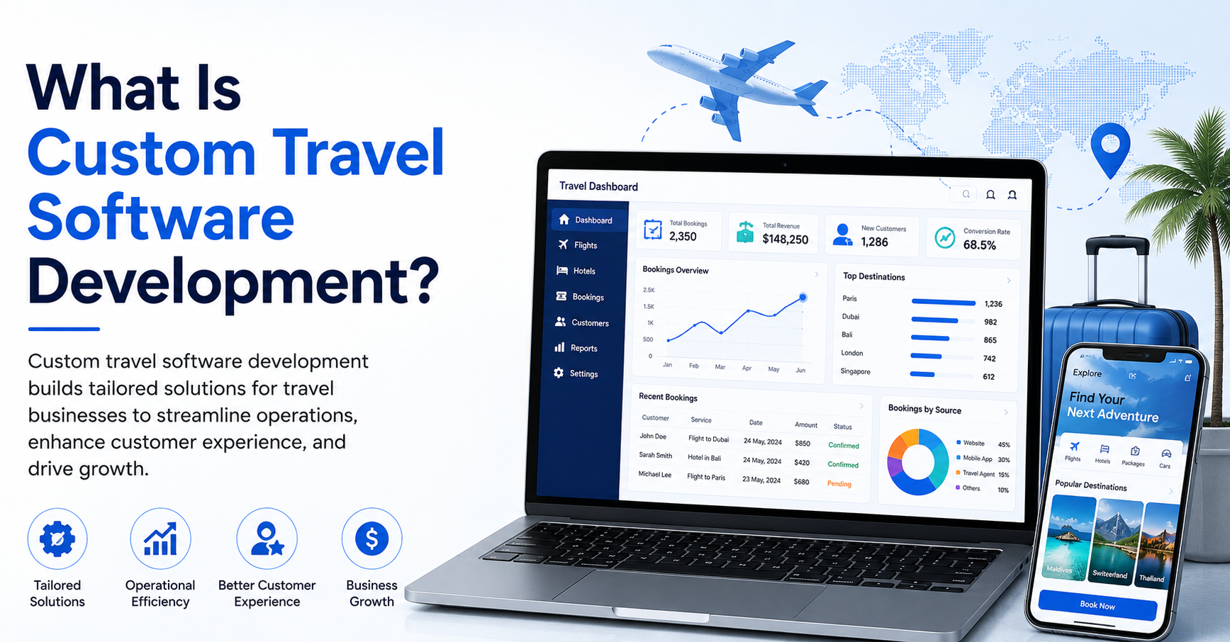 What Is Custom Travel Software Development?