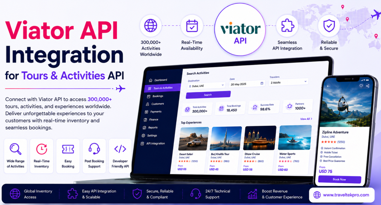 Viator Tours & Activities API