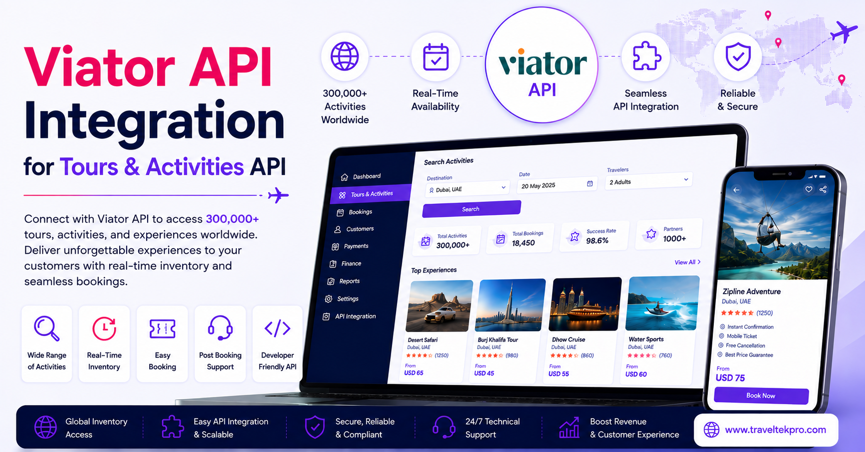 Viator API: Tours & Activities API for Travel Planning