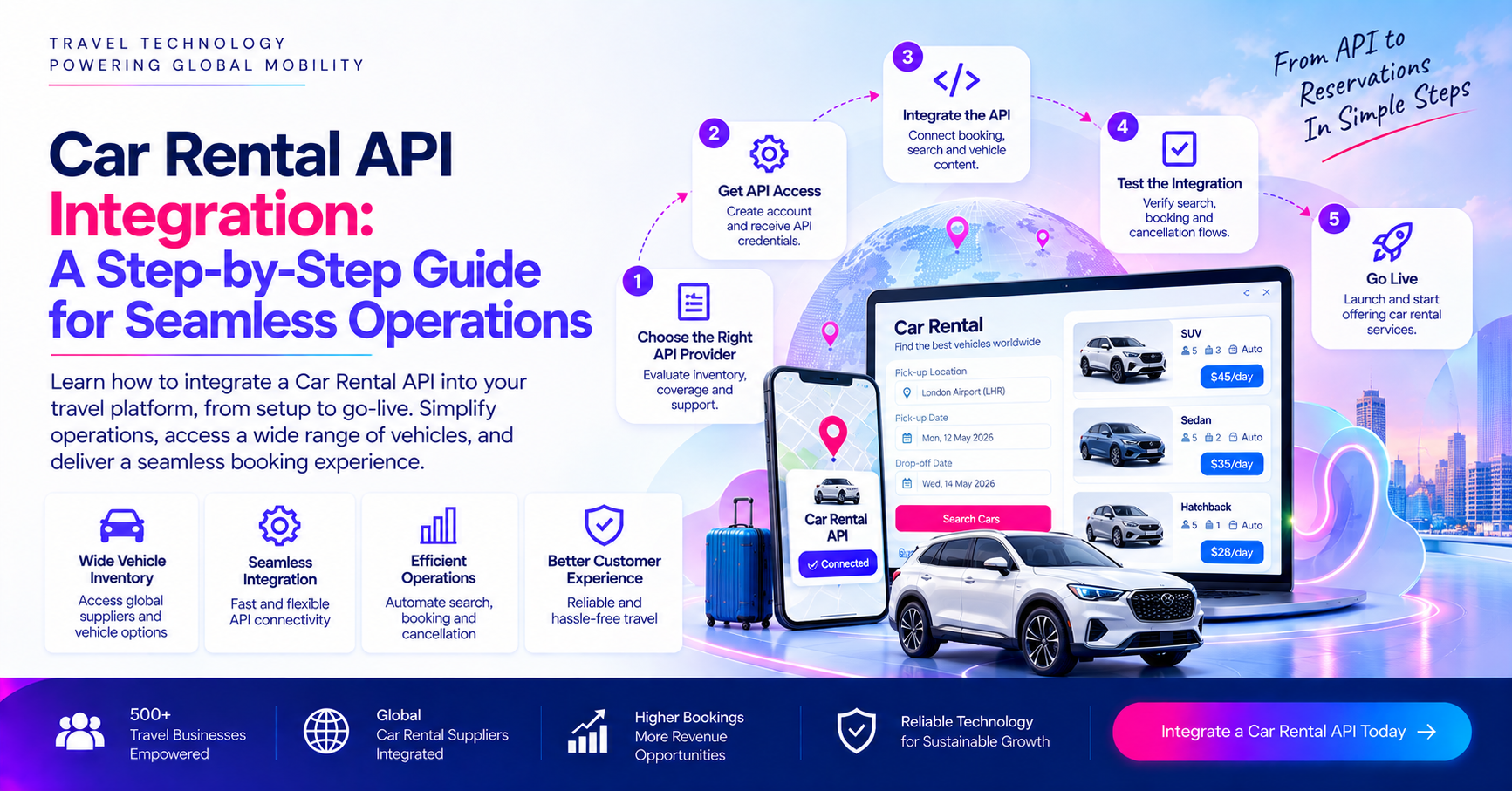 Car Rental API Integration: A Step-by-Step Guide for Seamless Operations