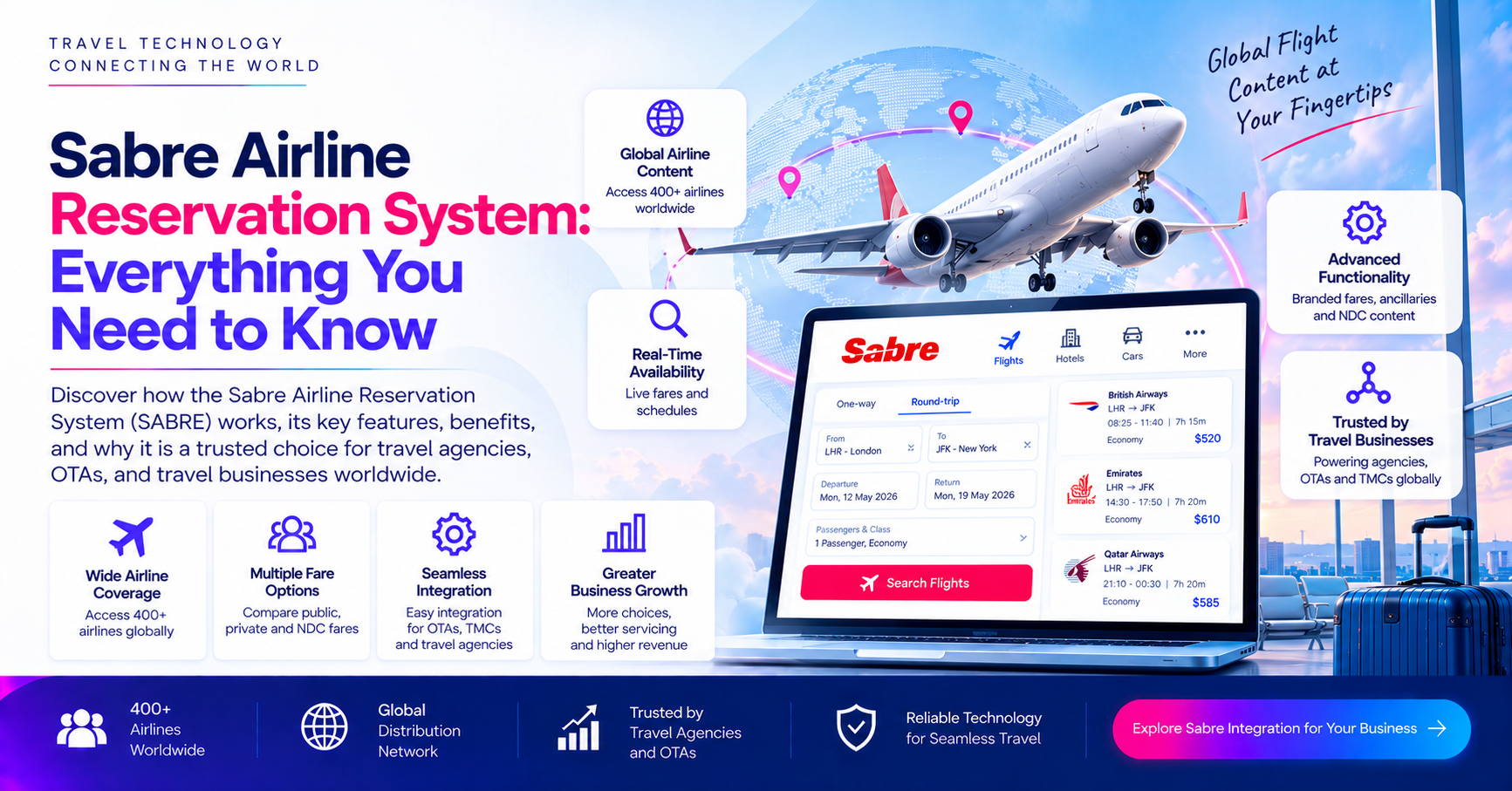 Sabre Airline Reservation System: Everything You Need to Know