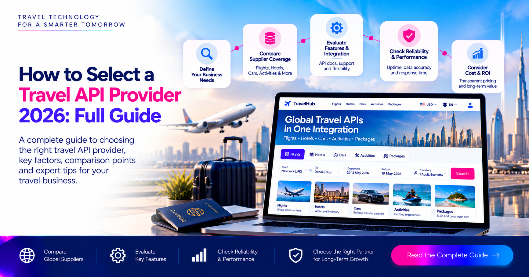 How to Select a Travel API Provider 2026: Full Guide