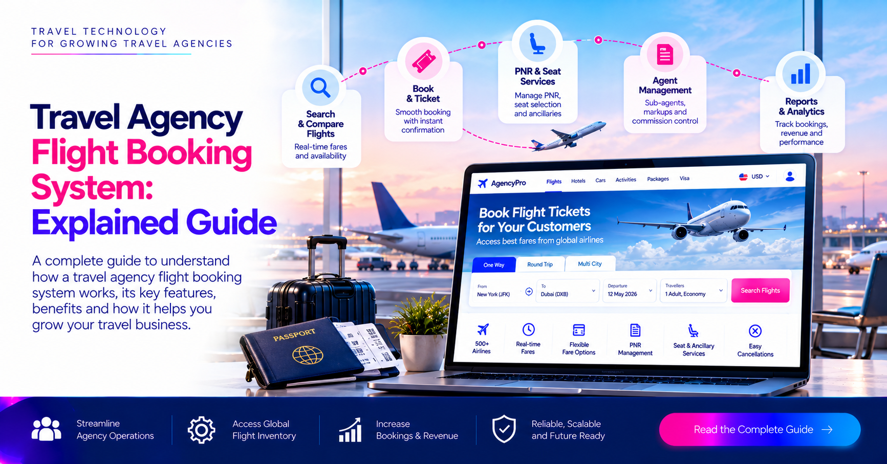 Travel Agency Flight Booking System: Explained Guide
